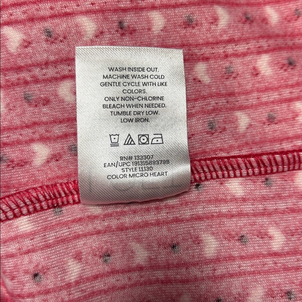 🤍LOFT Woman’s Knit Henley Sleep Dress Nightgown Valentine’s Day Hearts Love - Picture 7 of 10